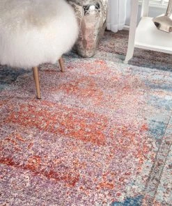 NLD ELLE VINTAGE MEDALLION BLUE