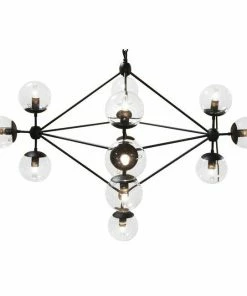 NRD PLUTO CHANDELIER BLACK