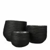 BD JORCK BLACK SEAGRASS BASKETS 1 BD JORCK BLACK SEAGRASS BASKETS