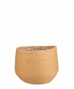 BD JORCK GOLD SEAGRASS BASKETS