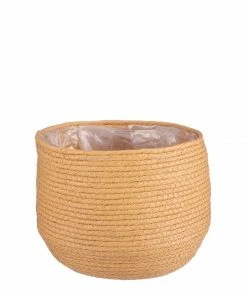 BD JORCK GOLD SEAGRASS BASKETS