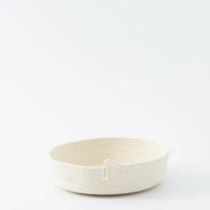 MM HYGGE IVORY COTTON TABLE BASKETS (SOUTH AFRICA) 5 MM HYGGE IVORY COTTON TABLE BASKETS (SOUTH AFRICA)