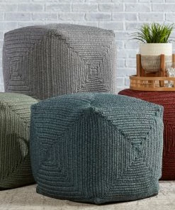 JPD FURNITURE MONTAUK BRIDGEHAMPTON POUF