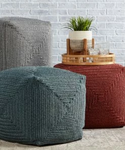 JPD FURNITURE MONTAUK BRIDGEHAMPTON POUF