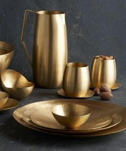 CL COCKTAILS BRASS PITCHER