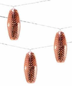 ALD SOLAR MARRAKESH COPPER STAR STRING LIGHTS