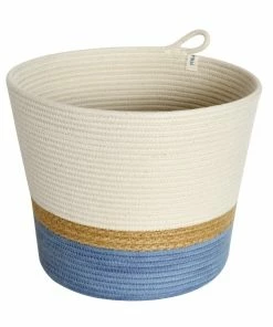 MM JUTE & BLUE-GREY BLOCK COTTON PLANTERS (SOUTH AFRICA) FLORA