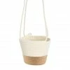 MM JUTE BLOCK HANGING PLANTER (SOUTH AFRICA) FLORA 2 MM JUTE BLOCK HANGING PLANTER (SOUTH AFRICA) FLORA