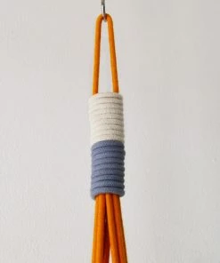 MM COTTON MACRAME PLANT HOLDERS FLORA