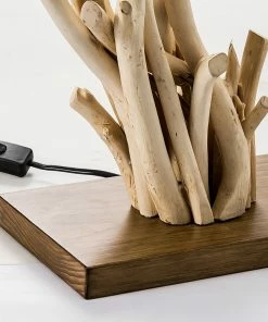 SB LIGHTING DRIFTWOOD TABLE LAMP