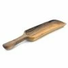 SW OLIVE WOOD HANDLE TRAY (KENYA) 2 SW OLIVE WOOD HANDLE TRAY (KENYA)