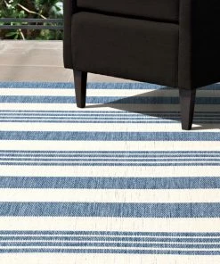NLD BLACK ROBAN STRIPE RUG