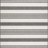NLD BLACK ROBAN STRIPE RUG