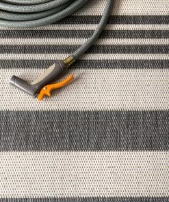 NLD GREAT OUTDOORS ROBAN STRIPE BLUE RUGS