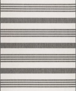 NLD BLACK ROBAN STRIPE RUG