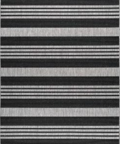 NLD GREAT OUTDOORS ROBAN STRIPE BLUE RUGS