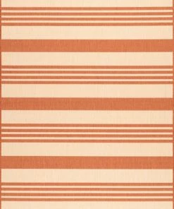 NLD GREAT OUTDOORS ROBAN STRIPE BLUE RUGS