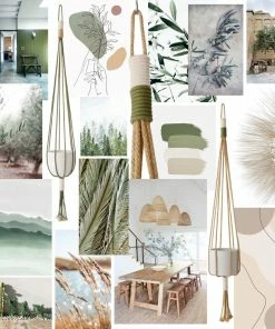 MM COTTON MACRAME PLANT HOLDERS FLORA