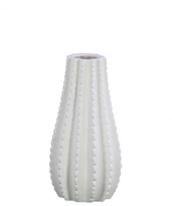 UT WHITE CACTUS VASES BOHO