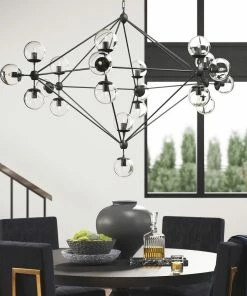 NRD PLUTO CHANDELIER BLACK