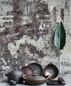 BD BROWN TERRACOTTA BOWL WITH HANDLES HAZEL 9 BD BROWN TERRACOTTA BOWL WITH HANDLES HAZEL