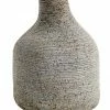 BD GREY/BROWN STAIN VASE
