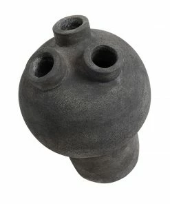 BD BLACK DARK GREY CROP VASE