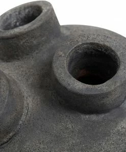 BD BLACK DARK GREY CROP VASE