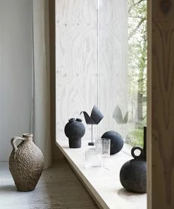 BD BLACK DARK GREY CROP VASE