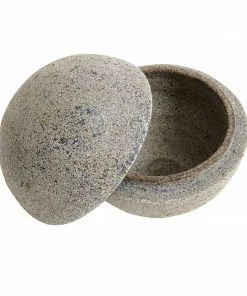 BD GREY BONBONNIERE CONTAINER