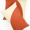 AN BOHO COPPER CURVE THROW PILLOW