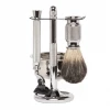 BK SILVER SHAVING STAND SET BATH