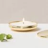 CL BRASS PILLBOX CANDLE