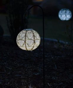 ALD SOLAR GLOBE WAVE PUNCH LANTERNS