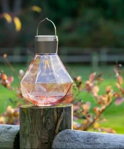 ALD SOLAR GEM LIGHT GLASS LANTERNS LIGHTING