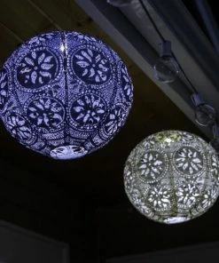 ALD LIGHTING BOHO SOLAR GLOBE LANTERNS