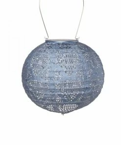 ALD SOLAR GLOBE WAVE PUNCH LANTERNS