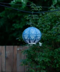 ALD SOLAR GLOBE WAVE PUNCH LANTERNS