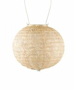 ALD SOLAR GLOBE WAVE PUNCH LANTERNS