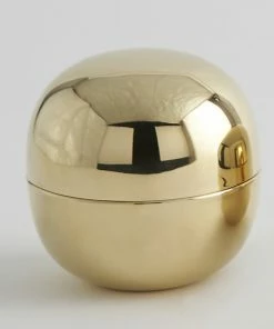 CL INDIA BRASS SPHERE CANDLE
