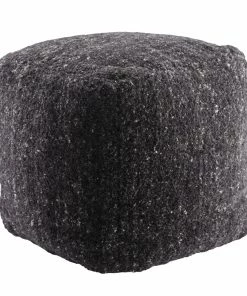 JPD VAGABOND SHERWOOD POUF BLACK