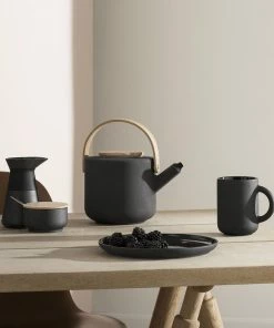 SND BLACK DANISH THEO MILK JUG 7 SND BLACK DANISH THEO MILK JUG