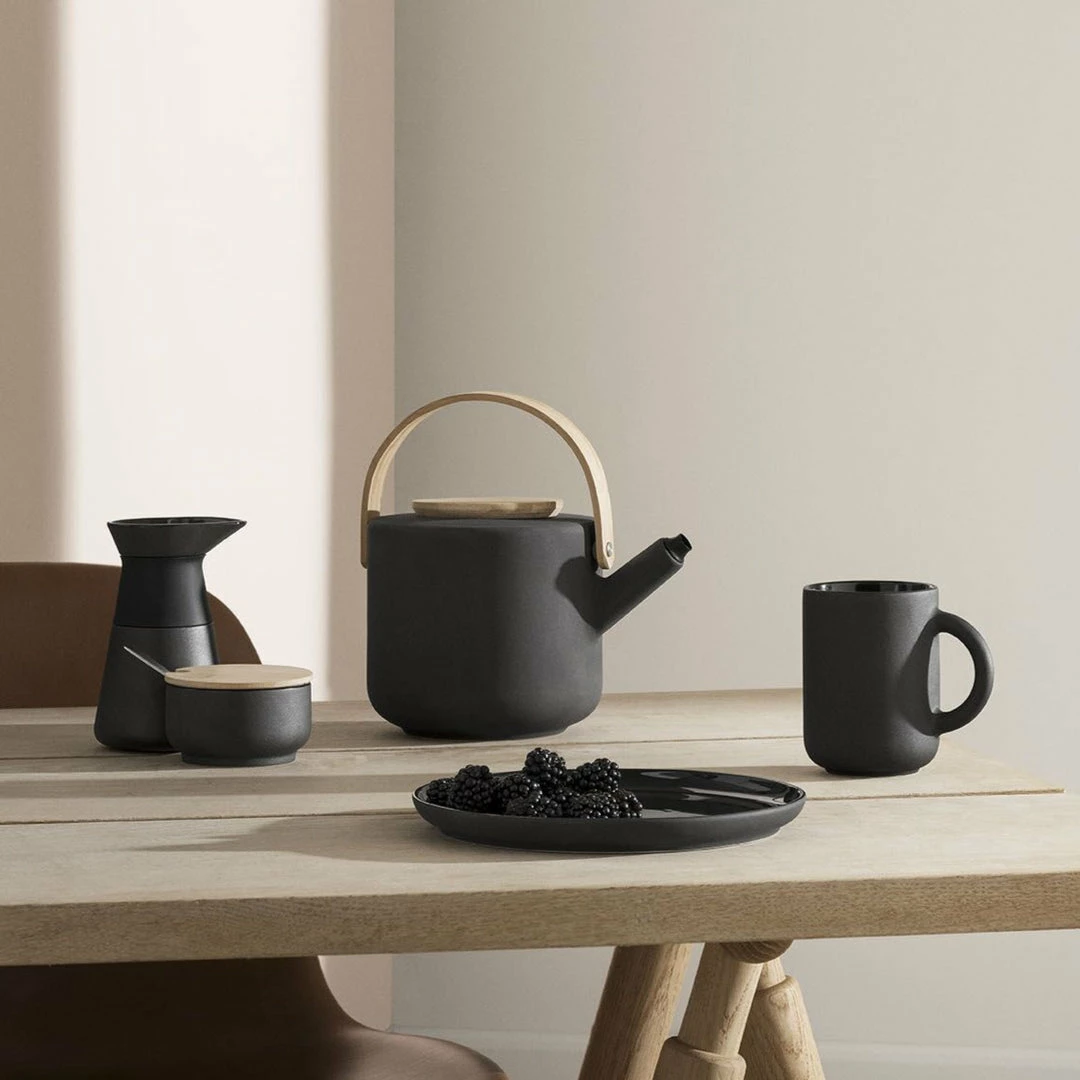 SND BLACK DANISH THEO MILK JUG 5 SND BLACK DANISH THEO MILK JUG