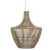 BV WICKER PENDANT LIGHT