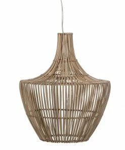 BV WICKER PENDANT LIGHT