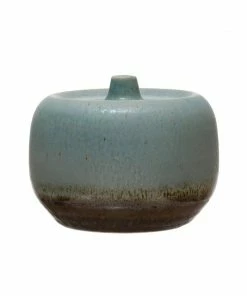 BV BLUE REACTIVE SQUAT VASE