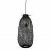 BV BLACK BAMBOO DROP PENDANT
