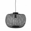 BV BLACK BAMBOO BASKET PENDANT