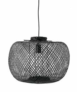 BV BLACK BAMBOO BASKET PENDANT