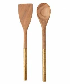 BV ACACIA & BRASS SERVERS ENTERTAINING